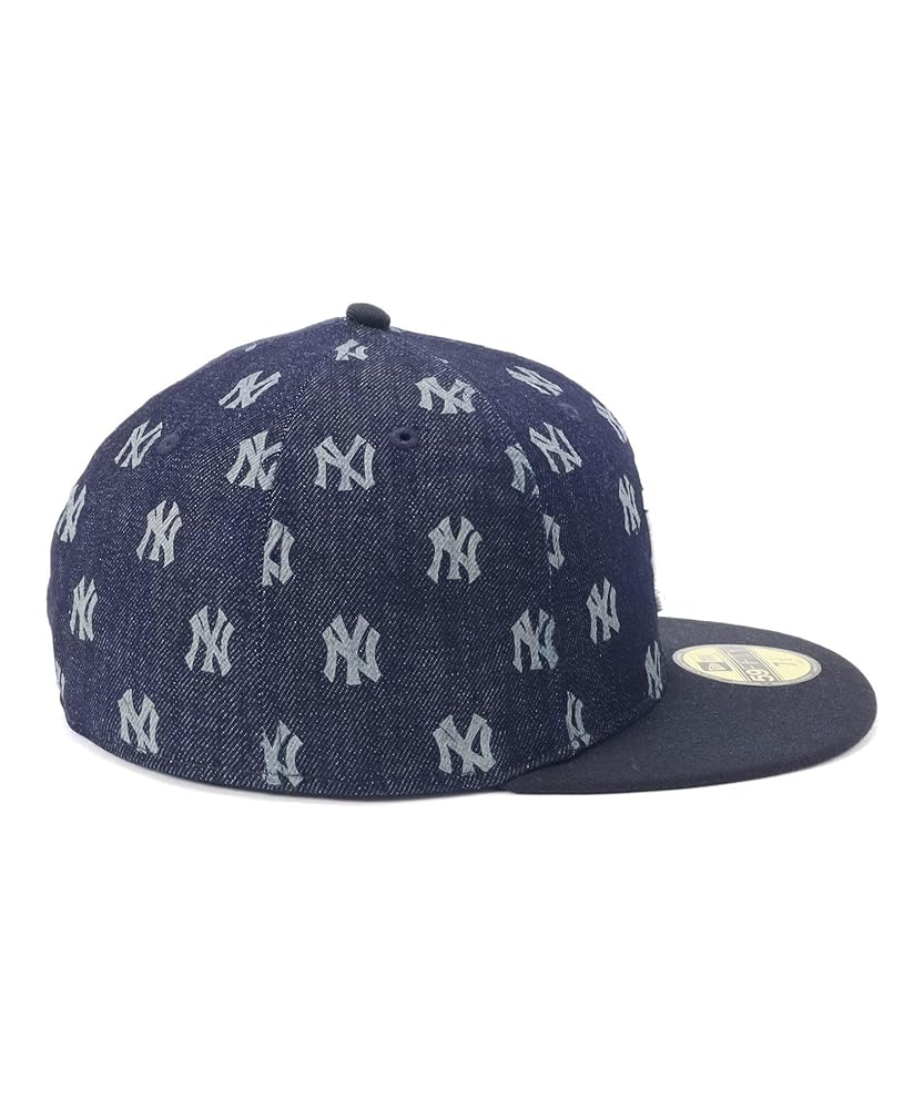 Amazon | [ニューエラ] キャップ 59FIFTY デニムモノグラム NY